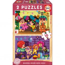 Puzzle Puzzle bois carnaval