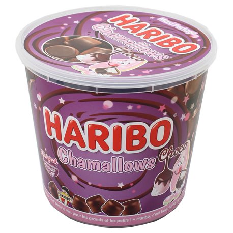 Haribo Chamallow Choco Mégabox (lot de 3)