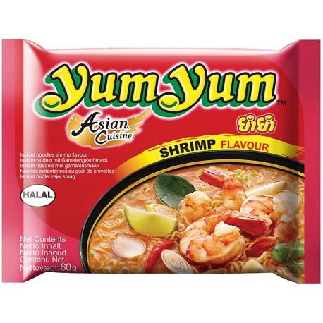 YumYum Soupe Nouilles Crevettes 60g (carton de 30)