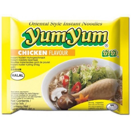 YumYum Soupe Nouilles Poulet 60g (carton de 30)