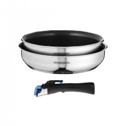 Electrolux Batterie de cuisine 2 poêles 22/26cm + poignée - 5544