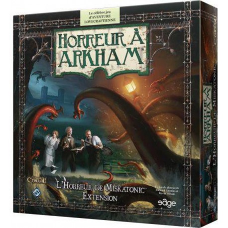 Horreur à Arkham : L'Horreur de Miskatonic (Extension - Compatible 2nd édition)