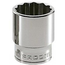 Douille 1/2 Facom 12 pans de 23 mm