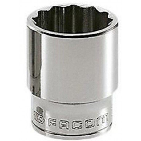 Douille 1/2 Facom 12 pans de 23 mm