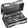 Facom Coffret de douilles 1/4'' hexagonale 6 pans métriques et embouts 37 pièces Facom R.161-6P6HXPB