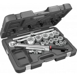 Facom Coffret de douilles spéciale poids lourds 3/4'' 6 pans - Facom KL.500PB