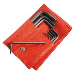 Facom Jeu de13 clés mâles courtes en pouce 6 pans en trousse Facom 82H.JU13