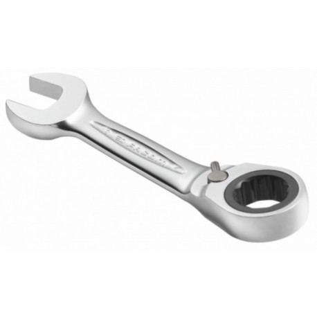 Facom Clé plate à cliquet mixte courte 17mm Facom 467BS.17