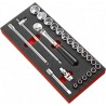 Facom Module d'outillage mousse cliquet Douille 1/2 Facom MODM.SL1PB