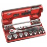 Facom COFFRET Facom DBOX DOUILLE 3/8 - 12 PANS - 18 PIECES J.360DBOX112