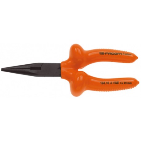Facom Pince à becs demi ronds isolée 1000 Volts 50mm Facom 193.16AVSE