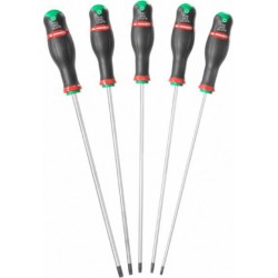 Jeu de 5 tournevis Torx lame longue - Facom ANX275.J5PB