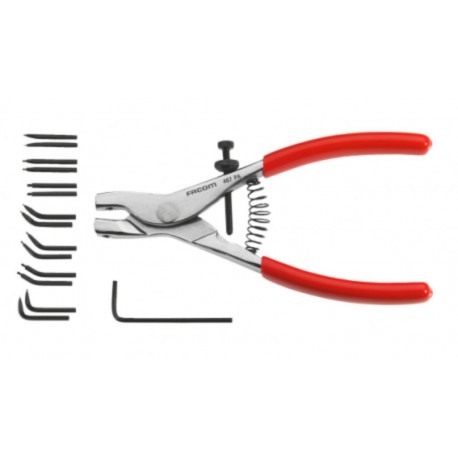 Becs 90° 1,8mm de rechange pour Pince circlips 467 et 469 Facom 470.E10