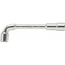 Clé à pipe débouchée CHROMEmat 6x6 pans, 19mm - KS Tools 517.0419