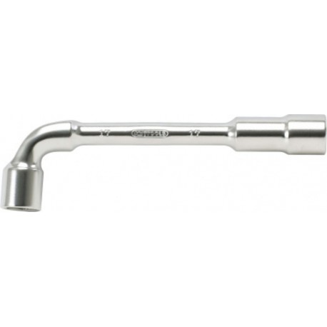 Clé à pipe débouchée CHROMEmat 6x6 pans, 19mm - KS Tools 517.0419
