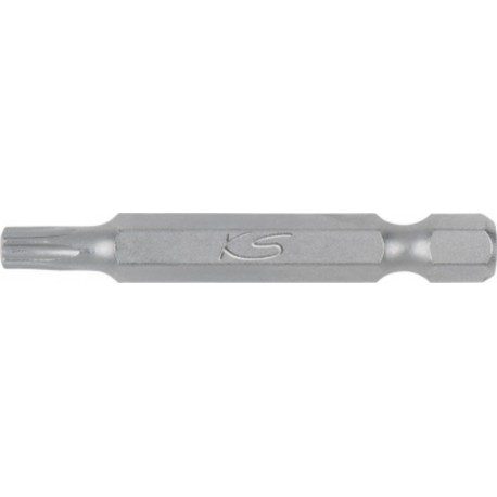 Boite de 5 embouts de vissage TORX, L.50 mm - 1/4 - T27 - KS Tools 911.2738