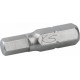 Boîte de 5 embouts de vissage 6 pans, L.25 mm - 1/4'' - 5 mm KS Tools 911.2262