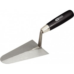 Truelle italienne ronde - lame acier - manche bois - 220 mm KS Tools 144.0114
