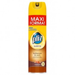 Pliz Sublime Aérosol Brillance et Soin Maxi Format 300ml (lot de 4)