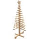 Sapin de Noël en bois articulé 120cm