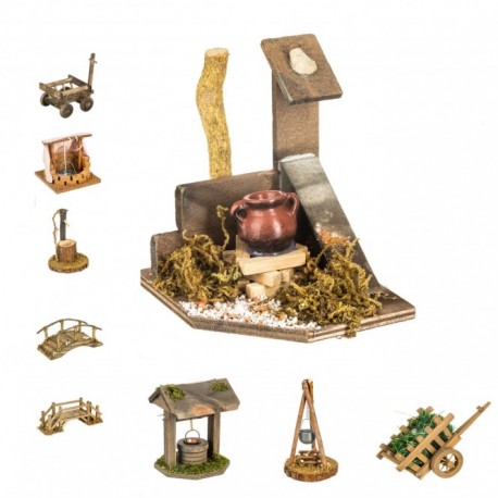 Accessoires de décoration de crèche