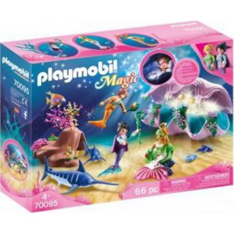 PLAYMOBIL COQUILLAGE LUM SIRENES