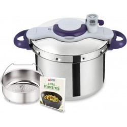 SEB Autocuiseur CLIPSO MINUT PERFECT VIOLET 6L