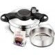 SEB Autocuiseur Clipso Minut Duo Gourmet + 5L