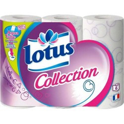 Lotus Collection 6 Rouleaux (lot de 3)
