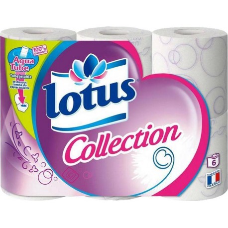 Lotus Collection 6 Rouleaux (lot de 3)
