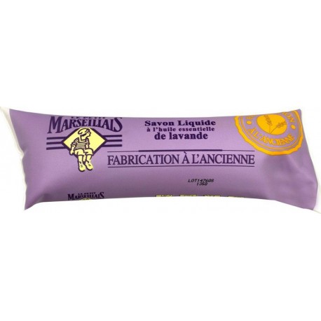 Le Petit Marseillais Savon Liquide à l’Huile Essentielle de Lavande Fabrication à l’Ancienne Berlingot 250ml (lot de 10)