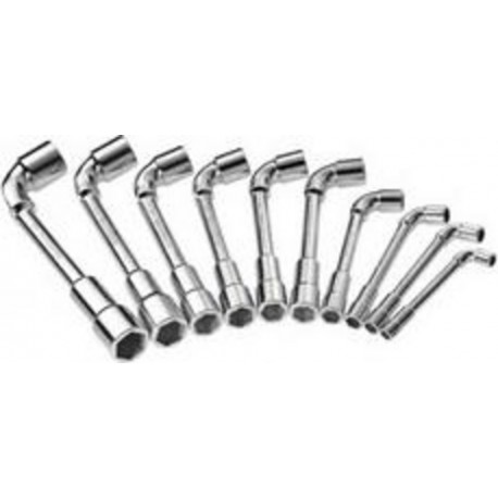 Jeu de 10 clés à pipe de 8 à 19mm Facom 76.JN10