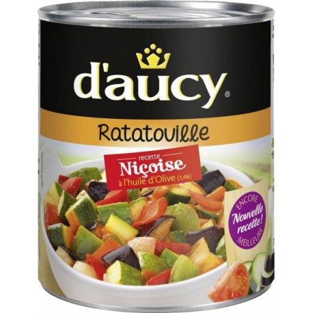 D'aucy Ratatouille Niçoise à l’Huile d’Olive 750g (lot de 5)