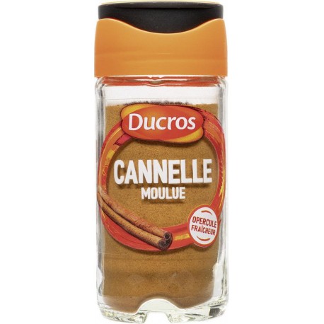 Ducros Cannelle Moulue avec Opercule Fraîcheur 18g (lot de 3)