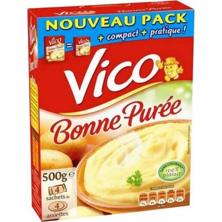 Vico Bonne Purée Pomme De Terre 500g (lot de 3)