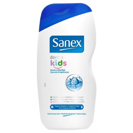 Sanex Douche Bain Corps Cheveux Dermo Kids 500ml (lot de 3)