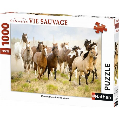 Puzzle Puzzle N 1000 p - Chevauchée dans le désert