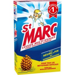 St Marc Lessive Multi-Usages à la Résine de Pin 1,6kg (lot de 4)
