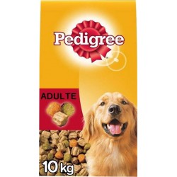 Pedigree Adulte Croquettes Chiens Boeuf Légumes 10Kg