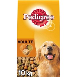 Pedigree Adulte Croquettes Chiens Volaille Légumes 10Kg