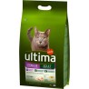 Ultima Croquettes Chat Stérilisé Adult Poulet 3Kg (lot de 2)