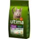 Ultima Croquettes Chat Stérilisé Adult Poulet 1,5Kg (lot de 3)