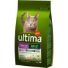 Ultima Croquettes Chat Stérilisé Adult Poulet 1,5Kg (lot de 3)
