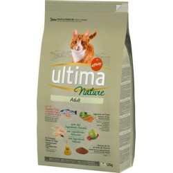 Ultima Nature Croquettes Chat Adult Saumon 1,25Kg (lot de 3)