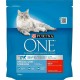 Purina One Croquettes Chat Stérilisé Boeuf 450g (lot de 6)