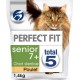 Perfect Fit Total 5 Croquettes Chat Stérilisé Senior 7+ Poulet 1,4Kg (lot de 3)