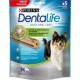 Purina Dentalife Bâtonnets Pour Chiens Medium 12 à 25kg Texture Alvéolée Facile à Mâcher 115g (lot de 8 sachets)