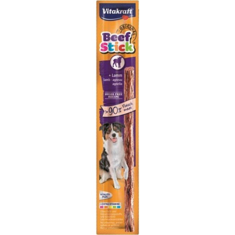 Vitakraft Beef Stick à l’Agneau pour Chien 12g (lot de 10)