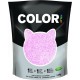 Nullodor Litière Agglomérante Ultra Absorbante Color Rose 1,8Kg (lot de 3)