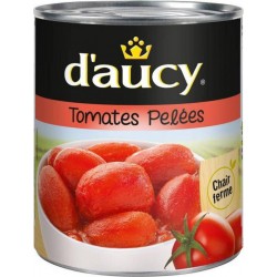 D'aucy Tomates Pelées Chair Ferme 476g (lot de 5)